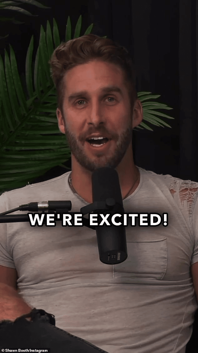 Bachelorette Star Shawn Booth Reveals 'Baby Mama' Identity as He Prepares for Fatherhood